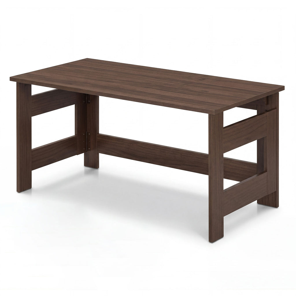 Folding Coffee Table – Portable Low Floor Table with Foldable Legs for Living Room
