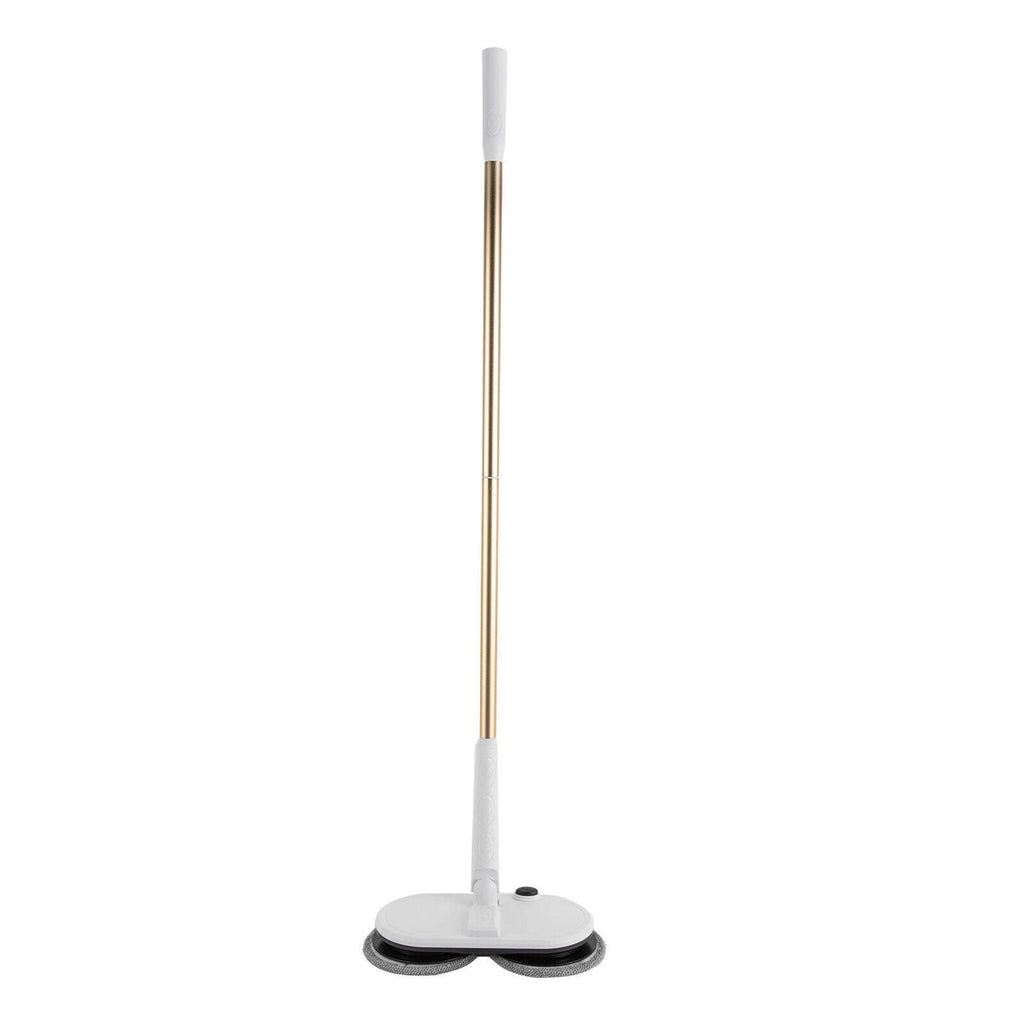 Electric Cordless Mop Rotating Spin Floor Scrubber Rechargeable USB Charging