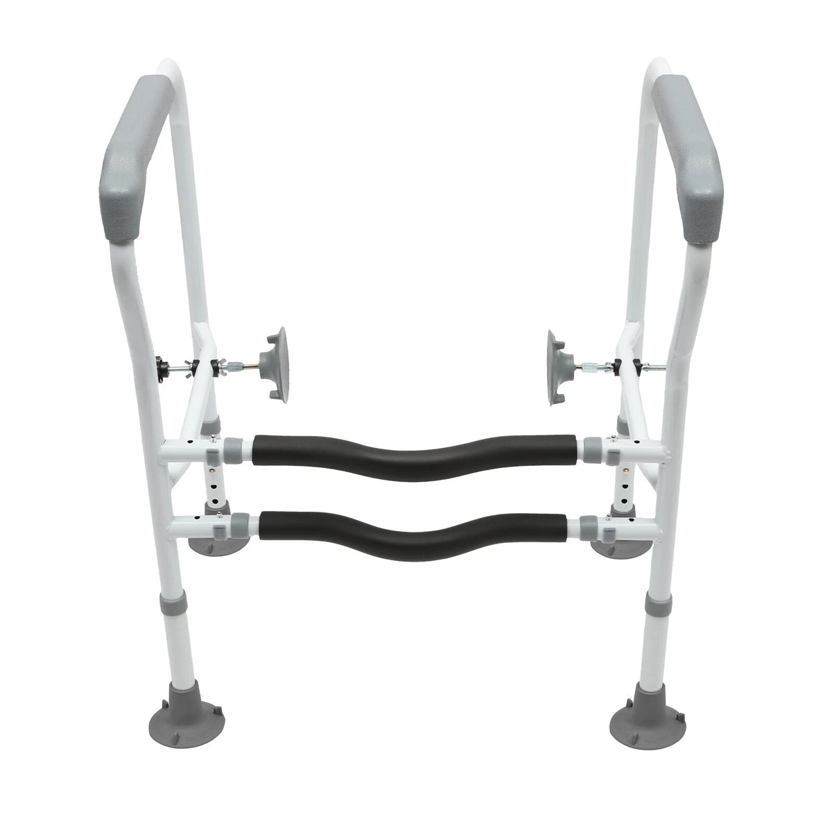 Toilet Safety Rail Frame Adjustable Grab Bar 330lbs Handicap Elderly Support