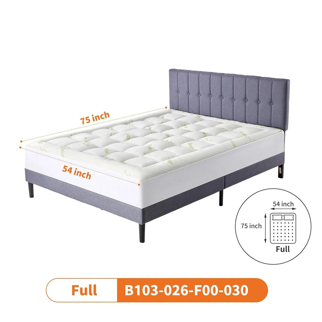 Mattress Protector Encasement Bamboo Viscose Machine Washable