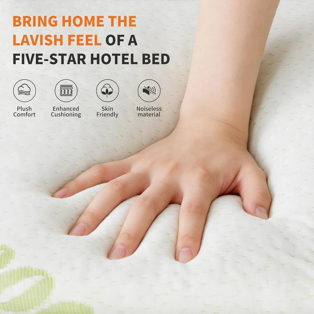 Mattress Protector Encasement Bamboo Viscose Machine Washable