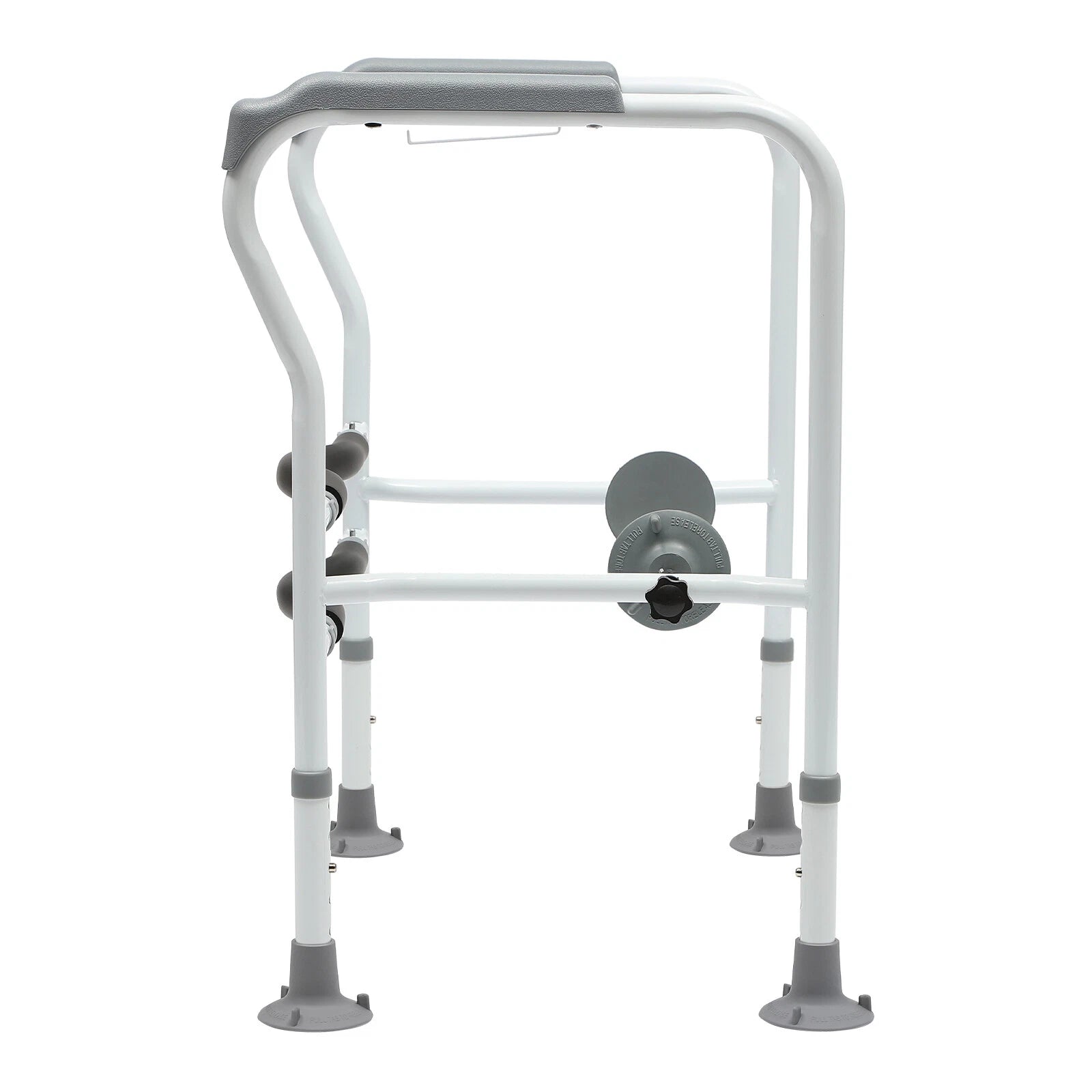 Toilet Safety Rail Frame Adjustable Grab Bar 330lbs Handicap Elderly Support