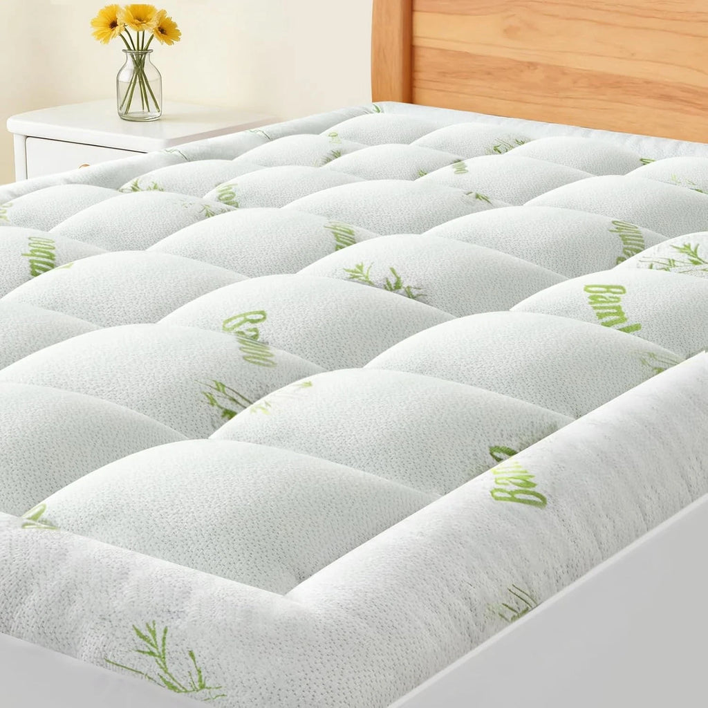 Mattress Protector Encasement Bamboo Viscose Machine Washable
