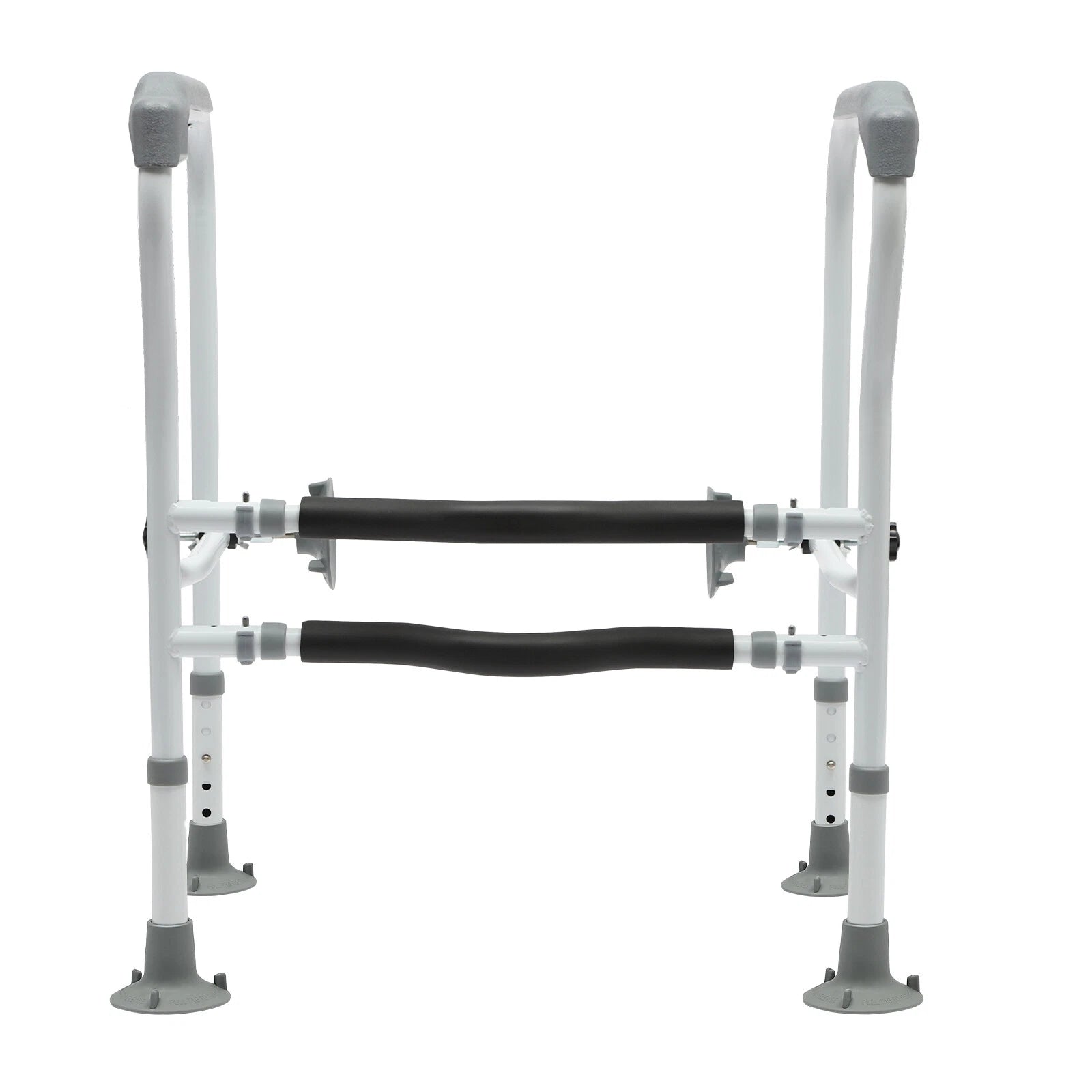Toilet Safety Rail Frame Adjustable Grab Bar 330lbs Handicap Elderly Support